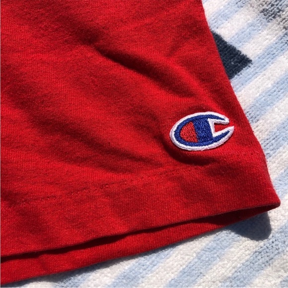 Vintage Champion University of Kansas Jayhawks short sleeve tee shirt - Picture 5 of 6